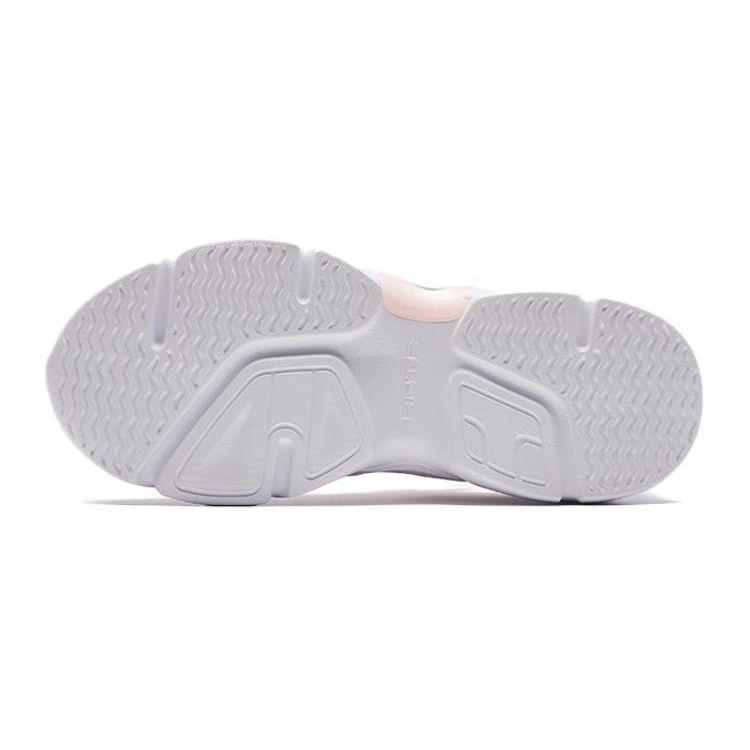 Anta Kids Non-Slip Wear-Resistant Breathable Low-Top Casual Shoes Men Casual Shoes White Pink Purple A322428801-2