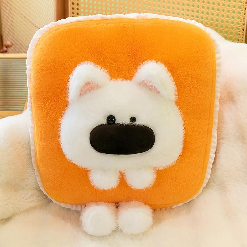 Plush Cartoon Puppy Toy Adorable Bedtime Buddy Playmate Girls Kids Birthday Gift