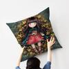 Cute Girls SSantoro Gorjuss Cushion Cover Car Throw Pillow Case For Sofa Car Christmas Gift 40x40cm 45x45cm