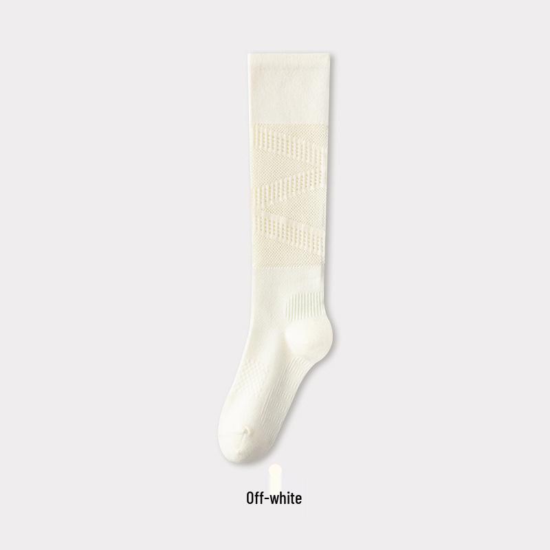 Women's Ultra-Thin Compression Socks for Running, Fitness, Cycling - Breathable, Beautiful Leg Socks for Spring/Summer