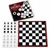 Chess Set - MAXILIVRES - Travel Format 15 X 14 Cm - Folding Chessboard - 32 Foam Pieces - Compact