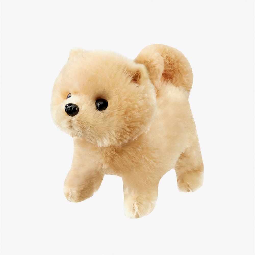 

[young toys] Little Chou Chou Hearty Walk & Bark Baby Pomeranian Interactive Plush Puppy