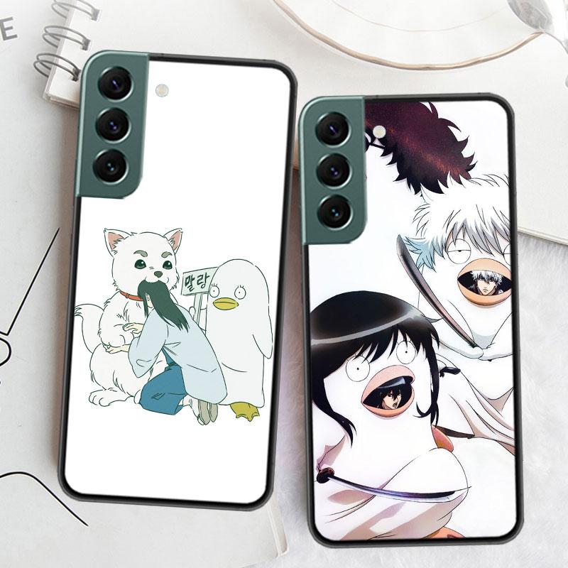 Anime Gintama Mr. Raindrop Phone Case For Samsung Galaxy S22 S25 Ultra S21 S10 Plus S26 Edge S20 S23 S24 FE Cover Silicone S
