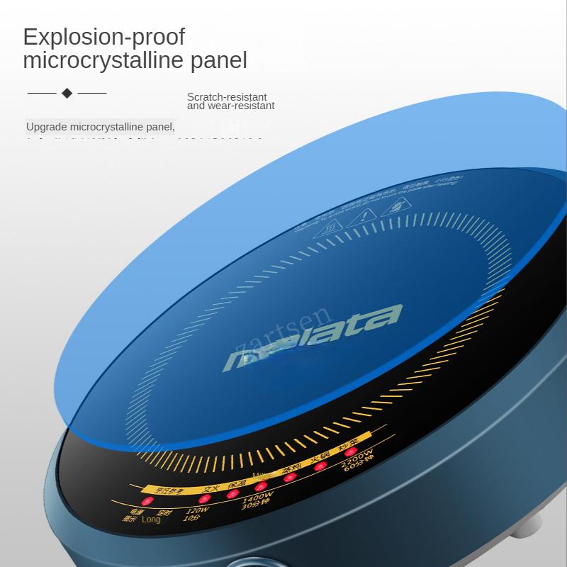 Elektrický indukční vařič Vodotěsný 2200W varná deska na smažení Inteligentní horkovzdušný sporák Hořák