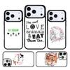 Vegan Love Animal Phone Case For iPhone 17 AIR 16 Pro Max 15 14 Pro 11 12 13 Shockproof Silicone Cover