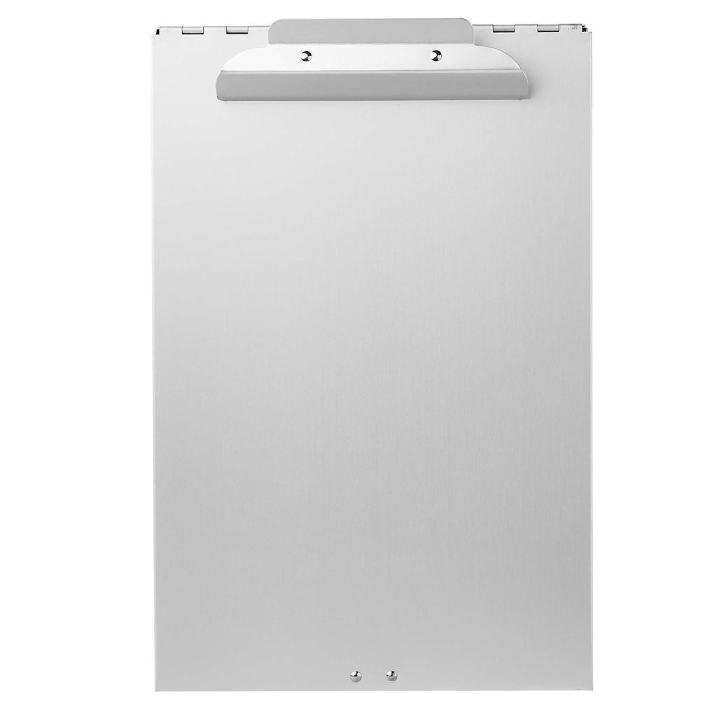 Amazon Basics Clipboard Storage, 3 Tiers, Metallic Silver