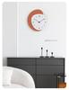 Wozoom Punch-Free Modern Nordic Wall Clock – Minimalist and Creative Design