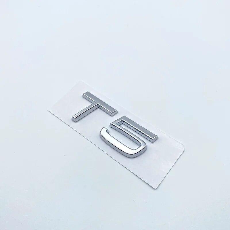 3D AWD T5 T6 T8 B5 B6 Logo Emblem Badge Decal Car Sticker for Volvo S40 S60  S80 S90  Car Trunk Letters Numbers Emblem