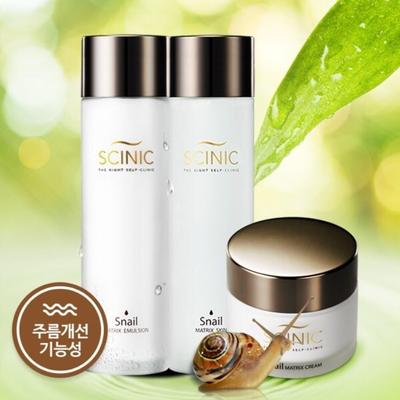 SCINIC Snail Matrix Huidemulsie Crème 3 Stuks Set