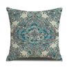 Retro Pattern Printed Cushion Pillow Cover Sofa Side Sleeping Household Products Linen Cushion Geometric Pattern