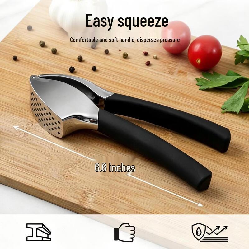 LISM Manual Stainless Steel Garlic Press