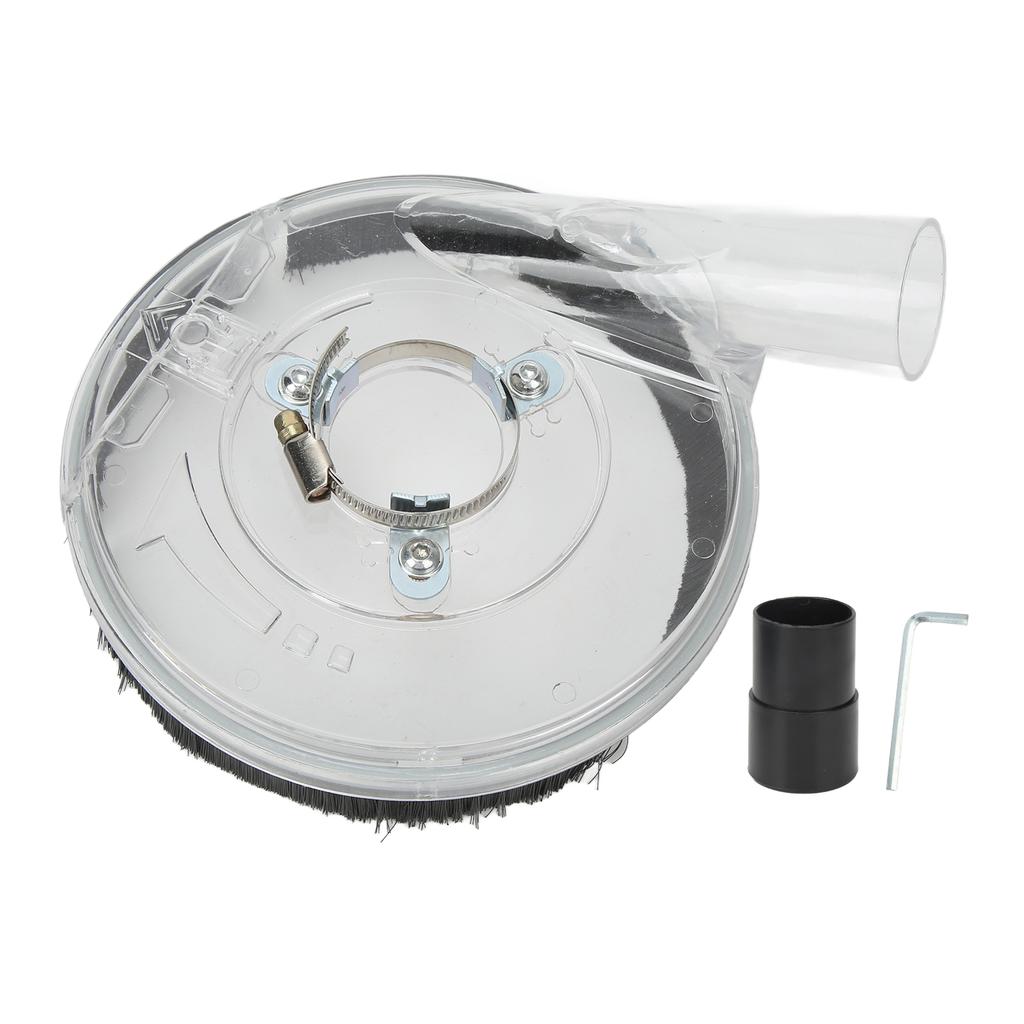 Staubschutzhaube für Winkelschleifer, Staubsammler, transparente Abdeckung, Schutz für Schleifen