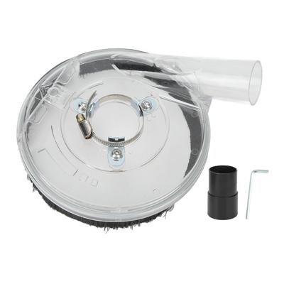 Staubschutzhaube für Winkelschleifer, Staubsammler, transparente Abdeckung, Schutz für Schleifen