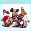 Santa Cute Claus Reindeer Snowman Ornaments Christmas Decoration For Kids Gift
