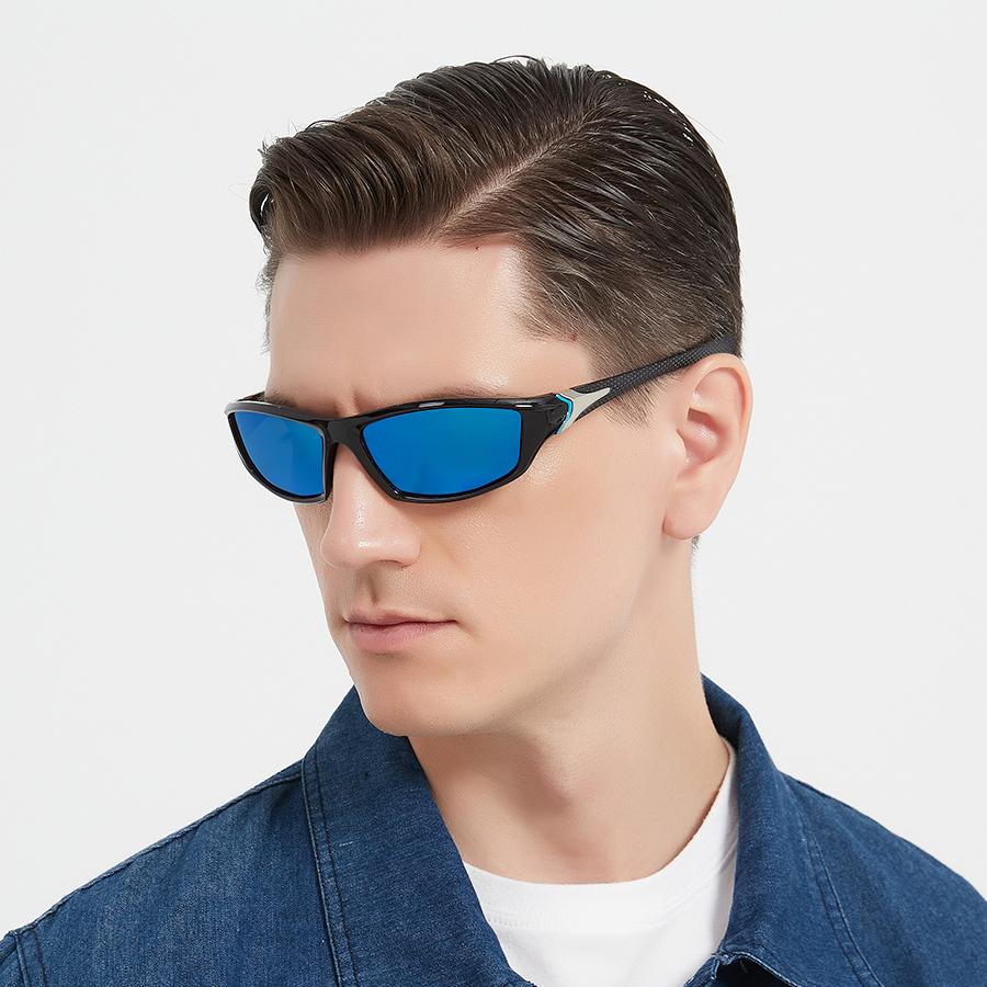 4 SZTUKI Vintage Sportowe Okulary Przeciwsłoneczne Rowerowe Mężczyźni Kobiety Ochrona UV400 Bieganie Wspinaczka Wędkarstwo Okulary Modne Okulary Słoneczne