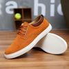 2026 Spring Street Shoes Men's New British Style Fashion Versatile Canvas Shoes Outdoor Flat Bottom Sports Casual Shoes Non-slip