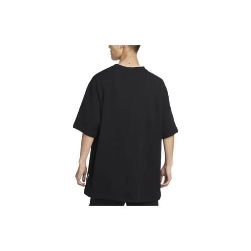 Nike Solid Color Logo Pullover Loose Fit Short Sleeve T-Shirt for Men