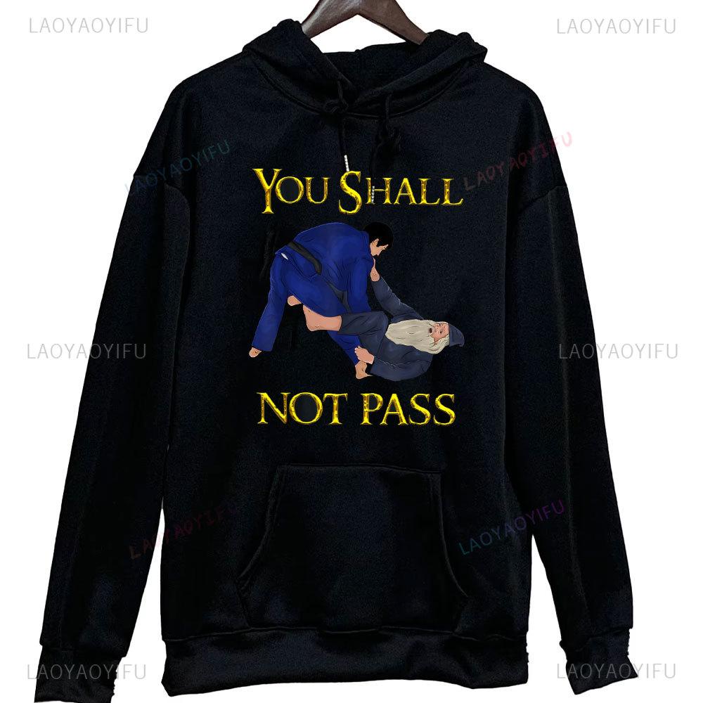 Black Hoodie Retro Jiu-Jitsu Hoodie BJJ Funny Martial Arts Fathers Day Gifts Sweatshirts Harajuku Autumn Winter Pullover Top