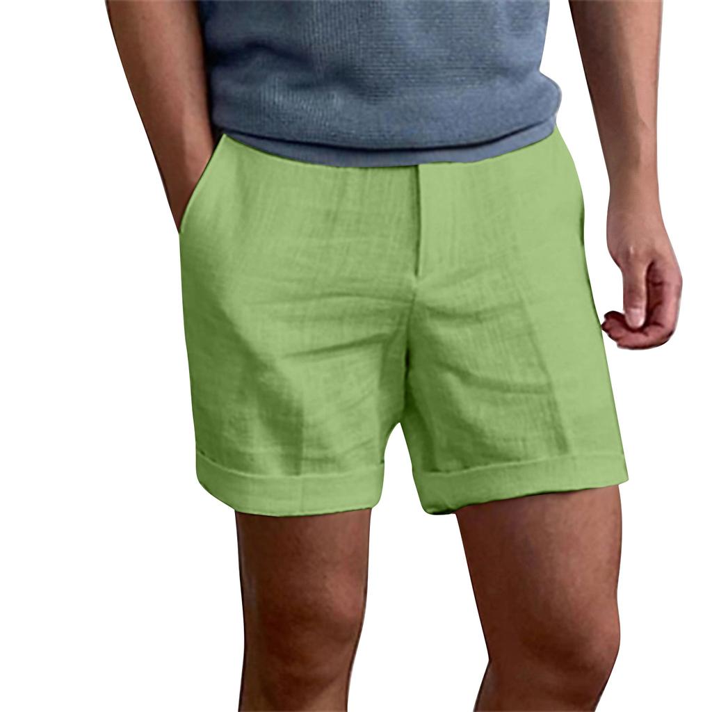 Men's Summer Casual Shorts Men's Fashion Sports Textured Shorts