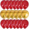 40/20 Adet 10 inç Nar Kırmızı Konfeti Lateks Balonlar Düğün Globos Doğum Günü Bebek Duşu Ev Yeni Yıl Partisi Süslemeleri