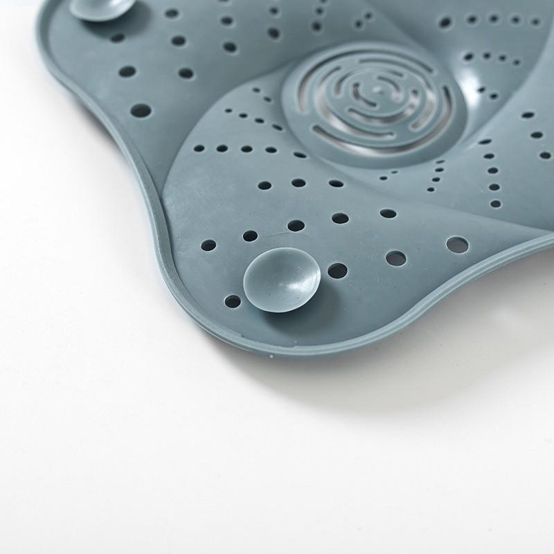 Filtru chiuveta de bucatarie Scurgere chiuveta Filtru de par plasa baie silicon par anti-infundare Ventuza capac de scurgere de pardoseala