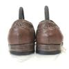 80s-90s Vintage Church's Old Church Leather Full Brogue Wingtip Oxford 8F / 26.5cm / Brown Dress Shoes