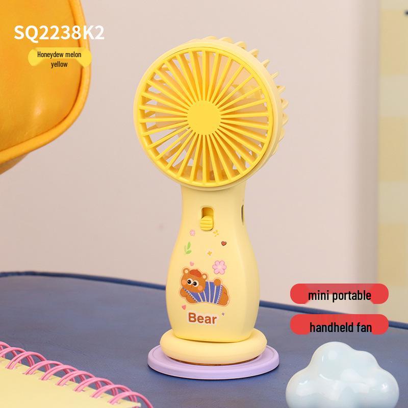 

Rechargeable Cartoon USB Mini Fan: Portable Desktop Fan - Ideal Student Gift Factory/Wholesale/Foreign Trade/Cross-border