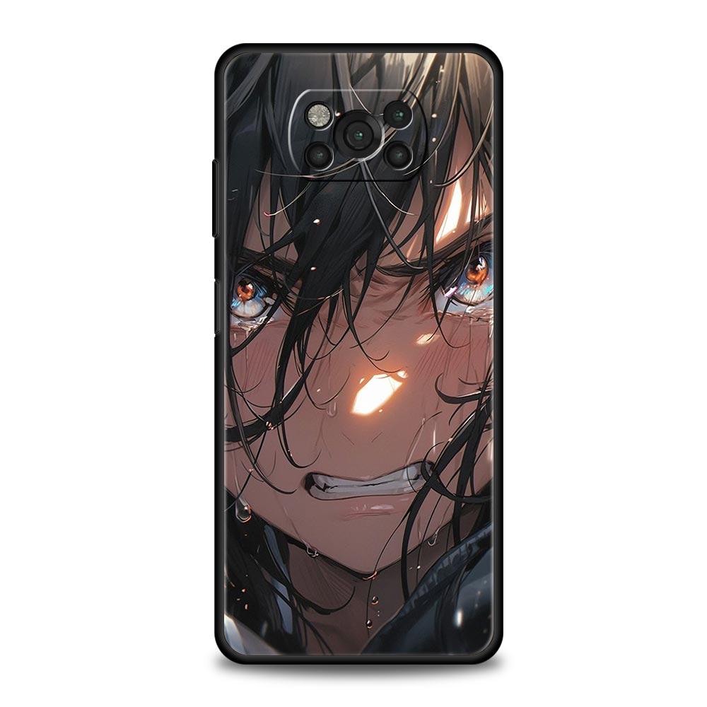 Cartoon Cute eyes art Phone Case For For Xiaomi Poco X6 X5 Pro X4 X3 NFC F5 Pro F4 F3 GT M5 M4 Pro 5G M3 C51 C50 C55 Soft Cover