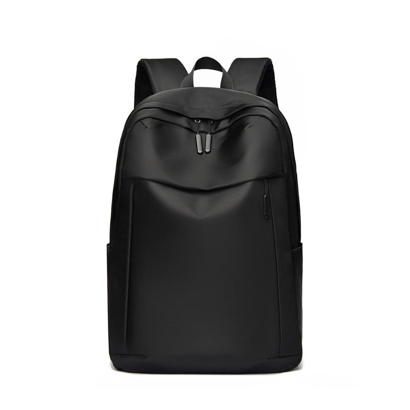 

Водонепроницаемый деловой рюкзак для мужчин и женщин в деловой поездке, для поездок на работу, компьютерный рюкзак большой вместимости, повседневный и легкий, дорожная школьная сумка one size fits all чёрный