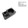 Large Car Cup Holder Tray with Non-Slip Base Universal Truck Boat Water Bottle Organizer Extended Console Universal Sofa Storage Box for Phone Snacks