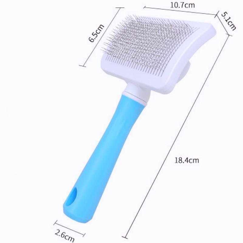 Dog Comb Automatic Dogs Brush Pet Hair Remover Self Cleaning Cat Brush One Button Comb for Dogs Hair Knot Cleaning Pet Supplies