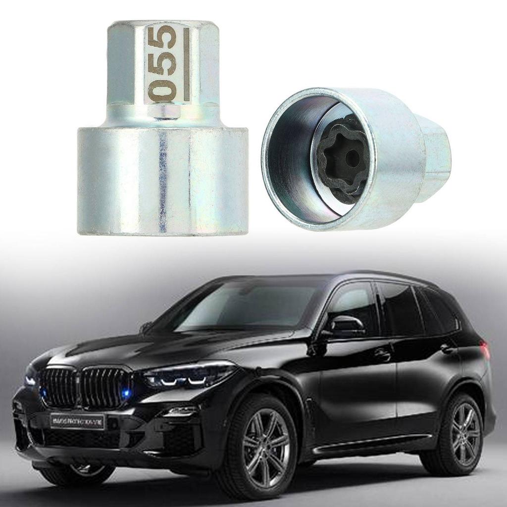 Llave de Bloqueo de Rueda Antirrobo Socket para Tuercas de Rueda Reemplazo para Serie 1 3 5 6 7 X1 X2 X3 X4 X5 X6 Z4 055