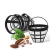 4Pcs With Handle Coffee Brewing Strainer Nylon Mesh Coffee Maker Dripper  Coffee Maker Accessories