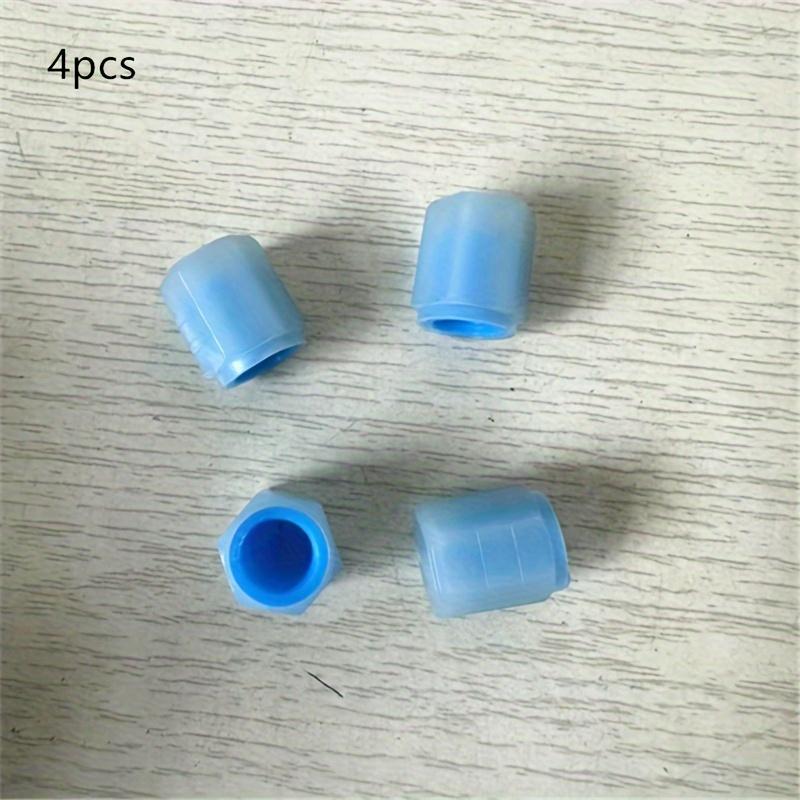 4pcs Luminous Valve Caps, Glow in the Dark Fluorescent Car Motorcycle Bicycle Wheel Shape Tire Hub Decorative Covers,Bike Wheel Decoration