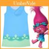 Costum Adorabil Cosplay Poppy din Trolls Pentru Copii Perfect Pentru Sărbătorile de Ziua de Naștere