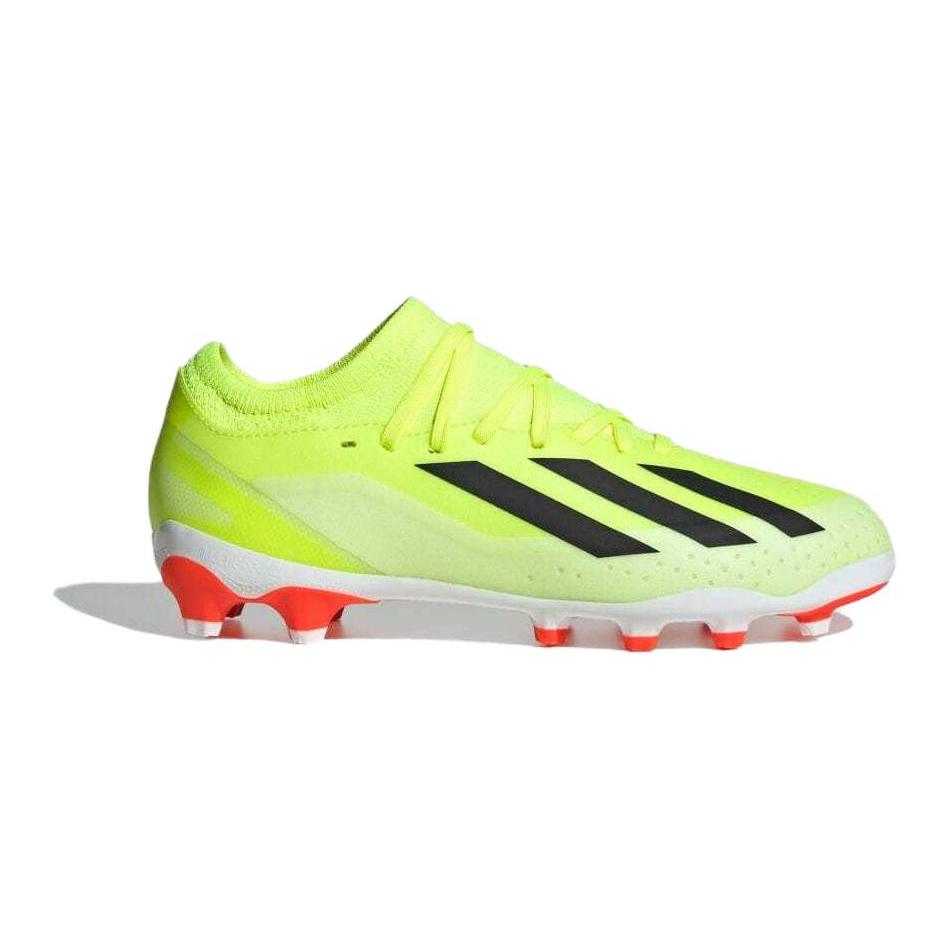 Adidas X CRAZYFAST LEAGUE Abrasion Resistant Low top Soccer Shoes Yellow Kids' IF0683