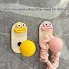 4Pcs Punch Free Wall Hooks Strong Load-bearing Creative Shape Self Adhesive Wall Mounted Clothes Key Towel Hangers