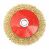 Rotary Brush for Drill, Brass, M14, Steel