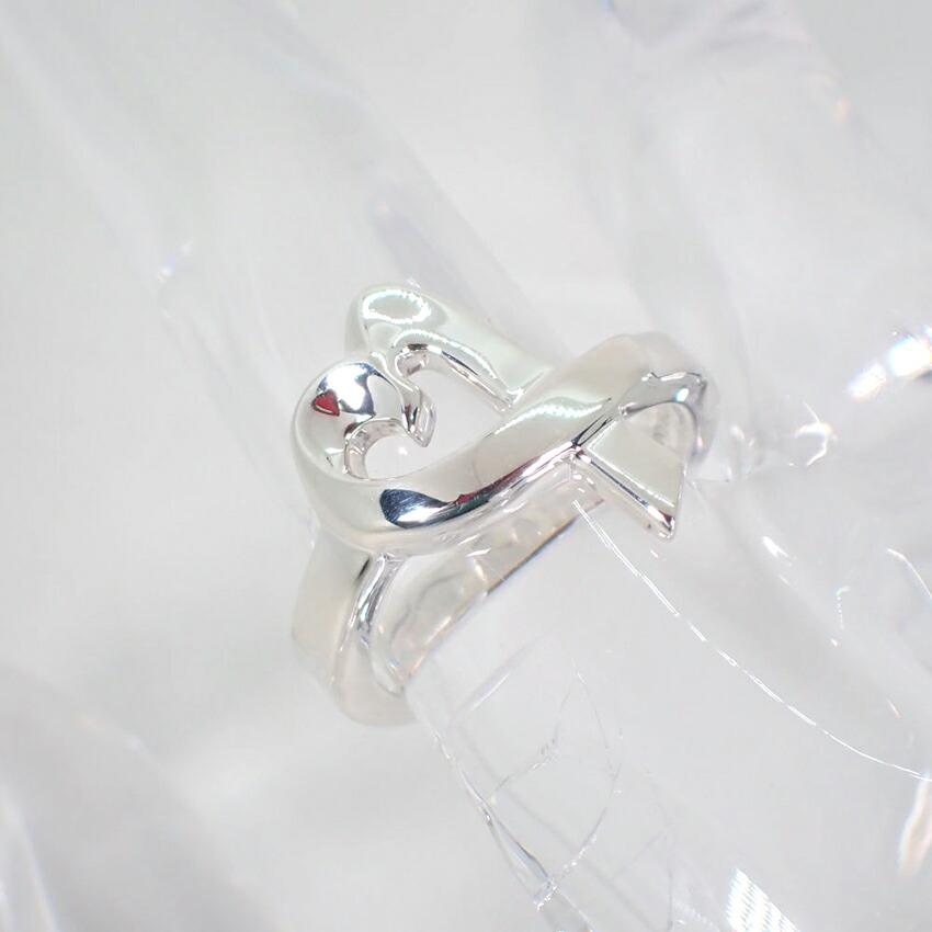 [Used] TIFFANY 925 Loving Heart Ring Size 9/Size 9/g535-84