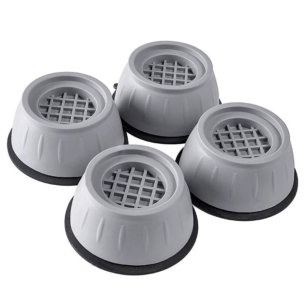 4 Stück Anti-Vibrations-Füße, Gummimatten, Slipstop, leise Dämpfer, Ständer, Universal, für Waschmaschine, Kühlschrank, Möbel, Fußpolster