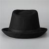 Top hat men's autumn and winter British jazz hat gentleman's hat thickened woolen warm hat