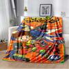 Japane Cartoon D-Digimon Throws Blanket Sofa Hiking Picnic Super Soft Quilt Bed Thermal Cute Anime Flannel Blanket Birthday Gift