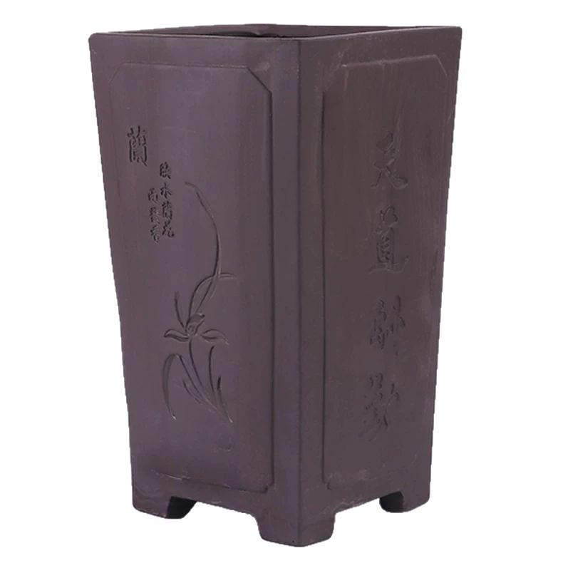 Orchid Large Ceramic Cliff Pot - Breathable, Creative Design for Home or Office