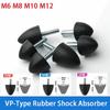 M6 M8 M10 M12 Vibration Isolation Base Male Female Thread Shock Absorbing Pads  Vibration Control