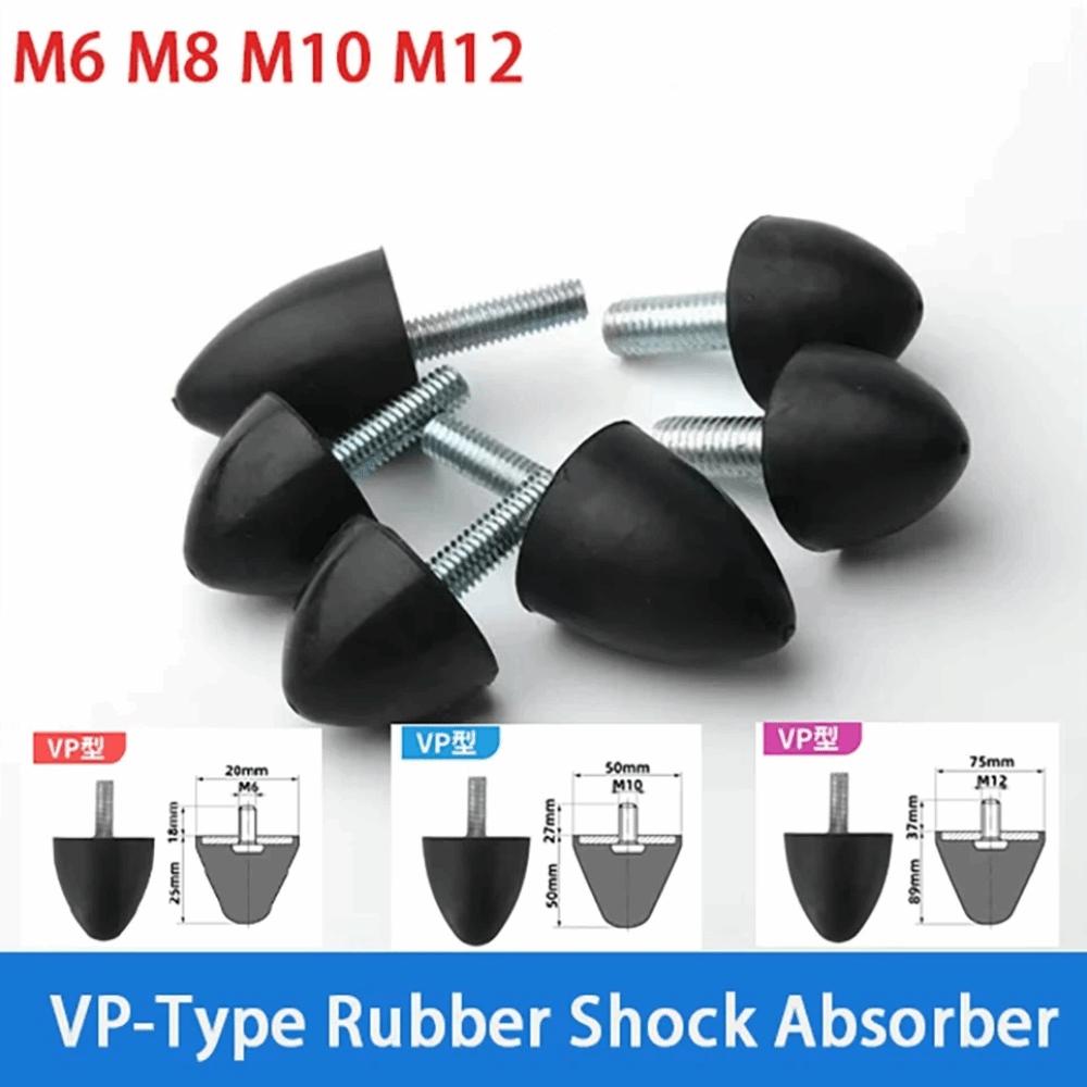 Male Female Thread Vibration Isolation Base M6 M8 M10 M12 Shock Absorbing Pads  Silent Operation