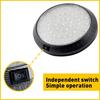RV Interior LED Lights 12V Switched Round Ceiling Light Fixture Camper Trailer