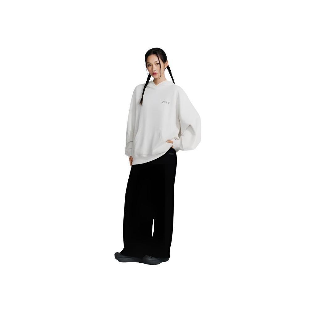 Li Ning Trendy Sports Series Straight Loose Comfortable Versatile Casual Pants Women bottoms AKLVB02-3