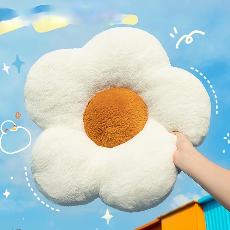 Sofa Cushions Flower Throw Pillow Ultra Soft Stuffed Office Chair Cushion Bedroom Soft Floor Pad Living Room Decor Christmas