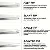 Stainless Steel 4-Pack Precision Tweezers Set - Unscented Body Hair Removal for Men & Women - Professional Facial Hair & Ingrown
