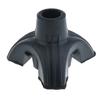 Crutches Support Base with Durable Rubber Tripod Tip 3/4 "5/8"